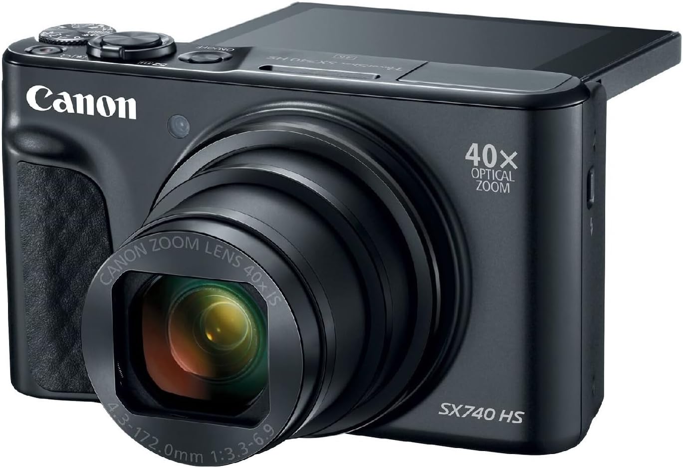 Canon Powershot SX740 HS Digital Camera (Black) - Image 3