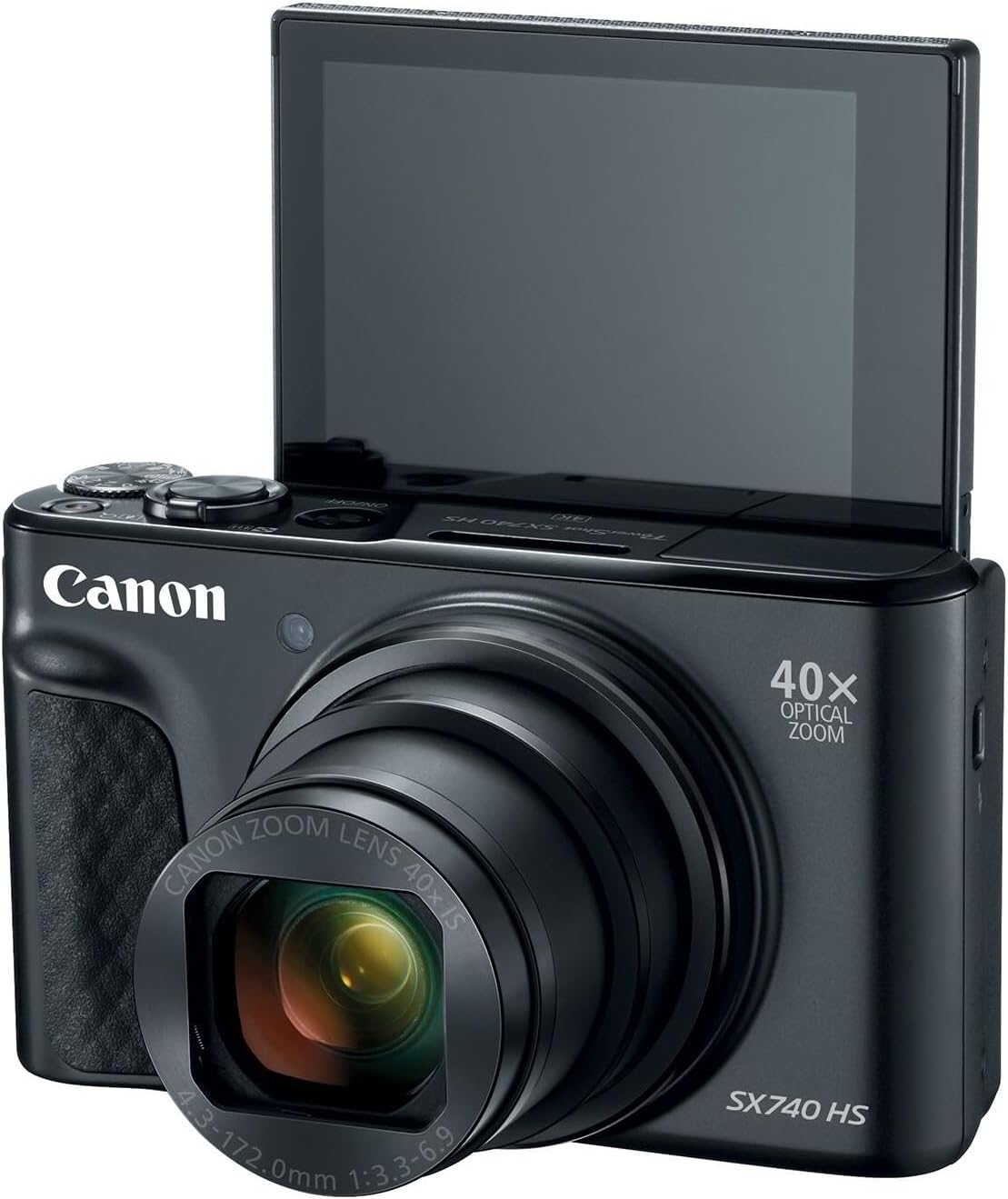 Canon Powershot SX740 HS Digital Camera (Black) - Image 2