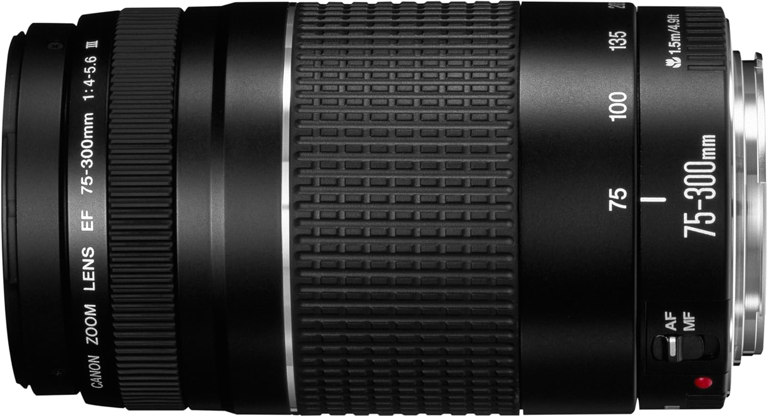 Canon RF 75-300mm f/4-5.6 Compact Telephoto Zoom Lens for Mount - Full...
