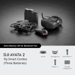دي جي آي أفاتا 2 كومبو - DJI Avata 2 Fly More Combo (3 Batteries)