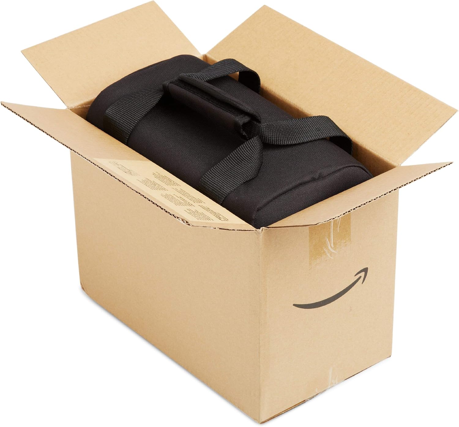 Amazon Basics Large DSLR Gadget Bag, Black with Grey Interior - Image 9